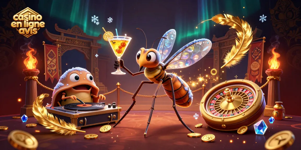 Le casino en ligne avis dévoile des personnages animés dans une scène de jeu vibrante et dynamique.
