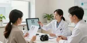 Eye care consultation at snuseoulglobal.com/ru showcasing advanced diagnostics and personalized care.
